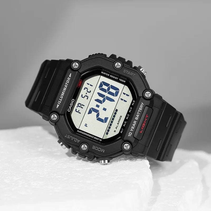 Smartwatch Casio Watches For Men - Reloj Digital Casio Serie AE-1600H, Caja