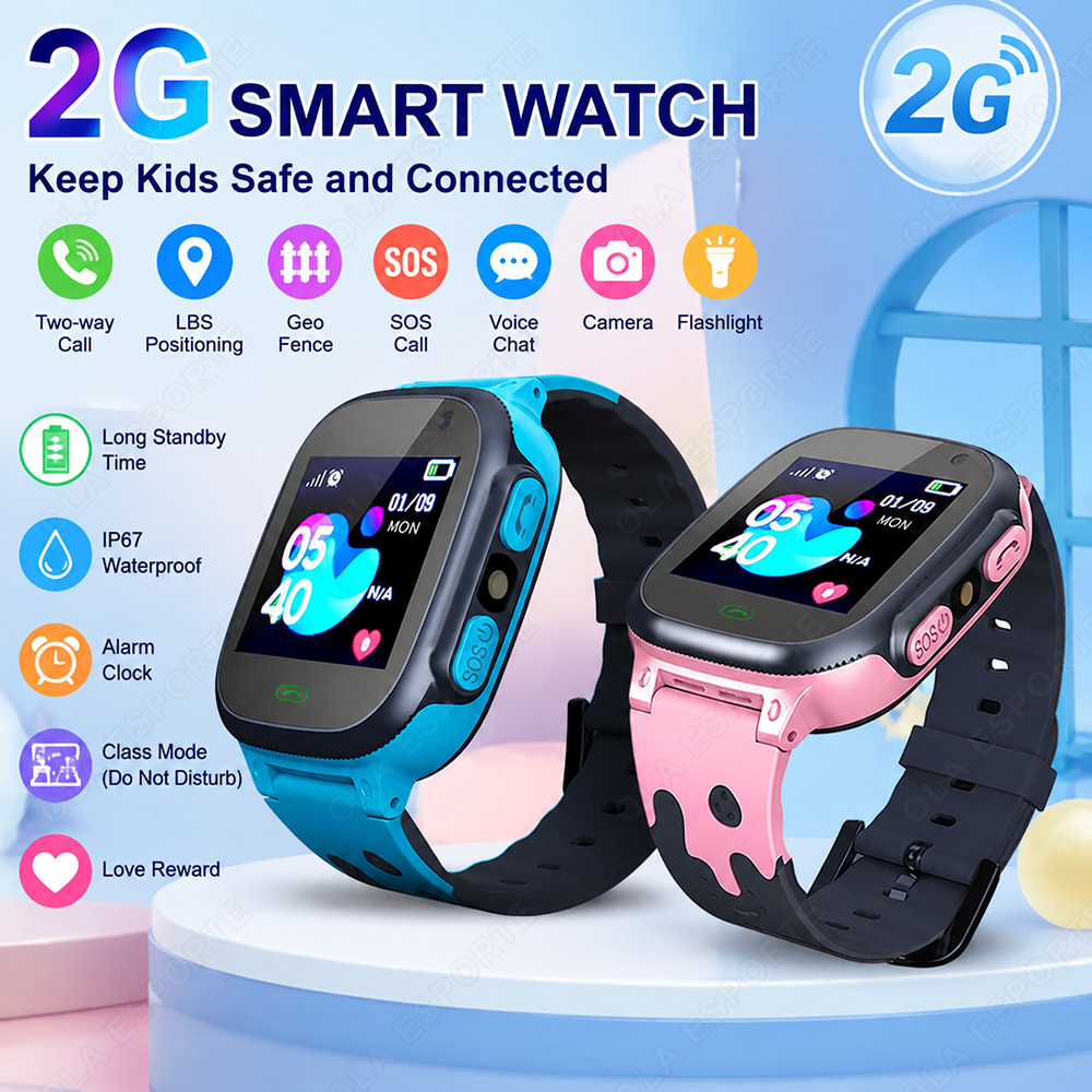 Smartwatch Watches Gift For Girls - Nuevo Reloj Inteligente para Niños, Pantalla