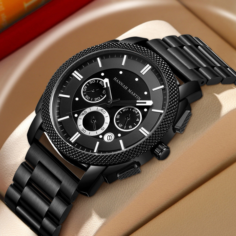 Smartwatch Watches Brands For Men - Reloj Cronógrafo Deportivo de Moda para