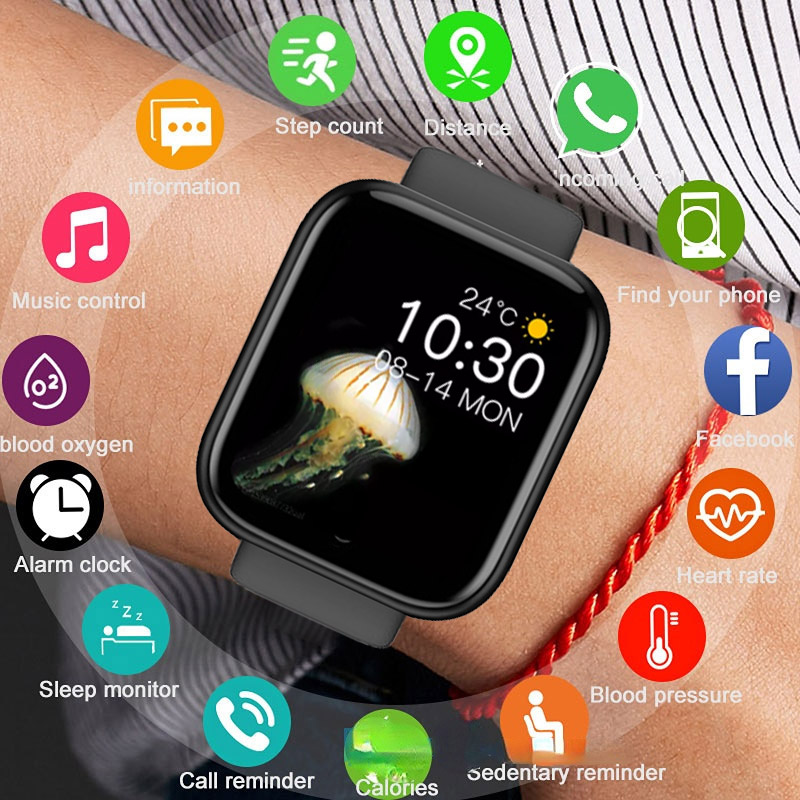 Smartwatch Watches Wallpaper - Reloj electrónico inteligente para hombre, mujer