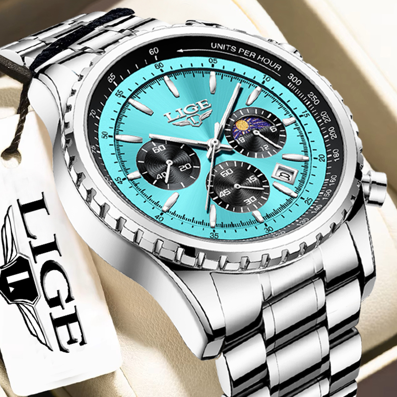 Smartwatch Watches Brands For Men - Reloj LIGE de moda para hombre,