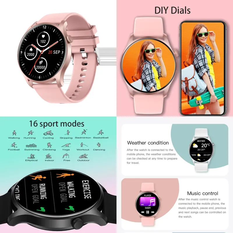 Smartwatch Watches Smart - Reloj Inteligente SENBONO MAX8 para Hombre