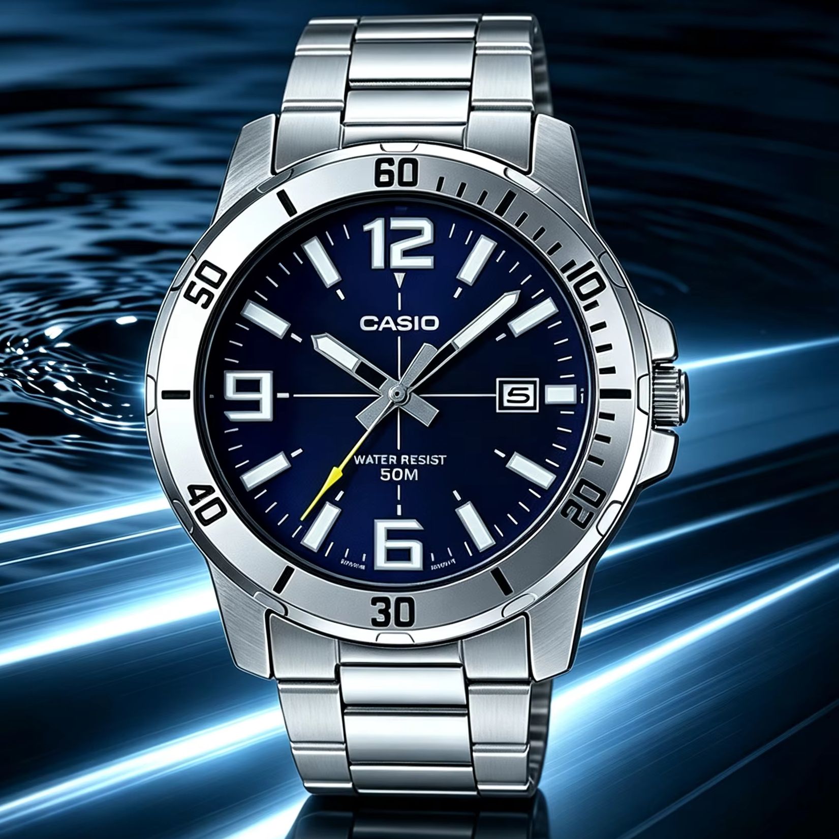 Smartwatch Casio Watches For Men - Reloj de cuarzo analógico para hombre