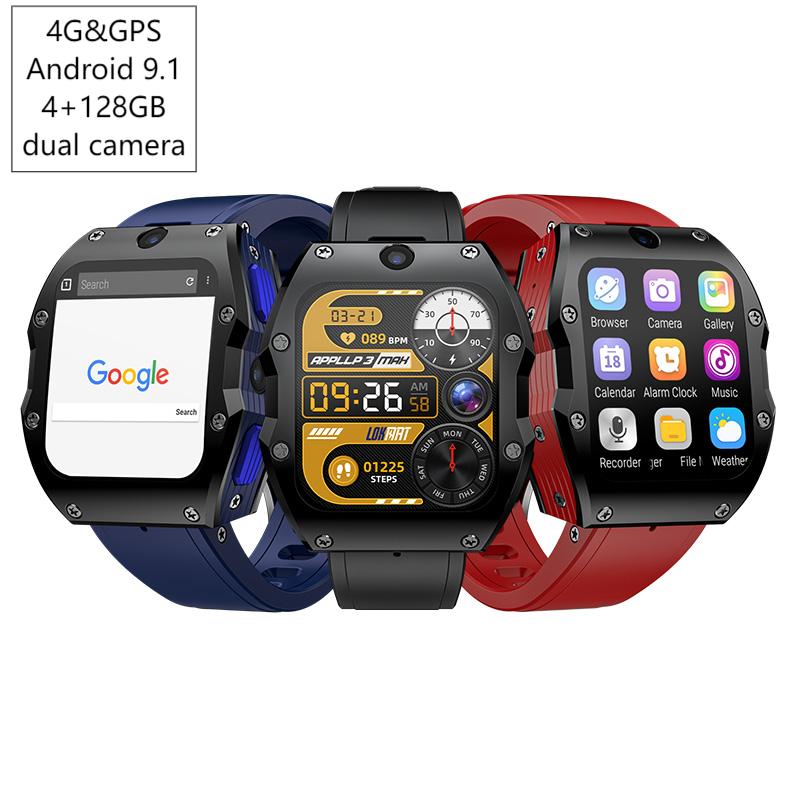 4G Android Smartwatch 4 + 128G - Smartwatch Watches Smart reseña y precio