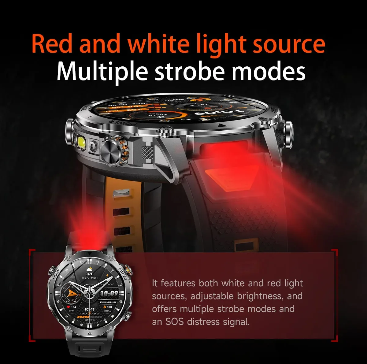 Reloj inteligente con batería  - Smartwatch Watches Brands For Men reseña y precio