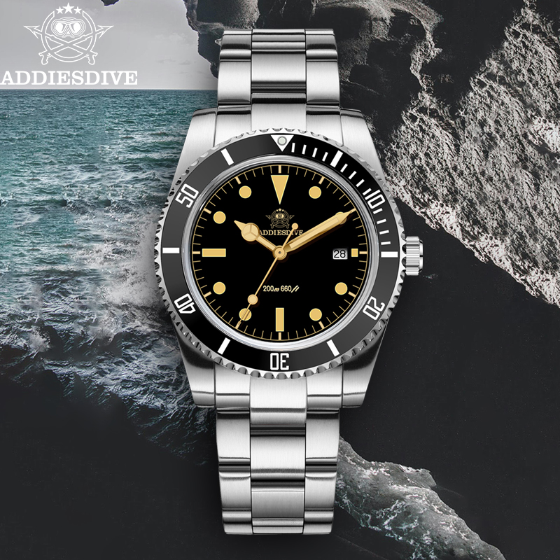 ADDIESDIVE 39mm reloj caliente - Waterproof Diving Watch reseña y precio