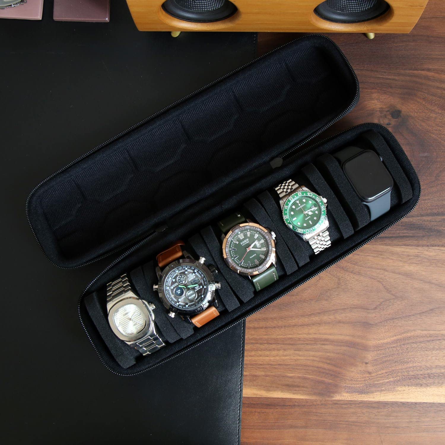 Organizador de caja de reloj p - Smartwatch Watches Smart reseña y precio