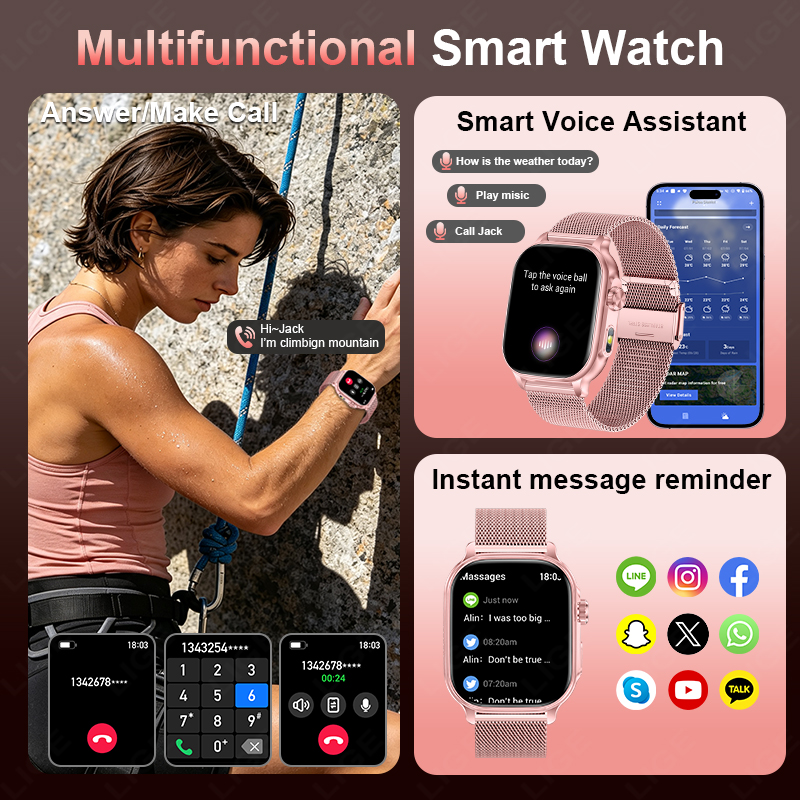 Nuevo Reloj Inteligente 2026 c - Smartwatch Health Watches For Men reseña y precio