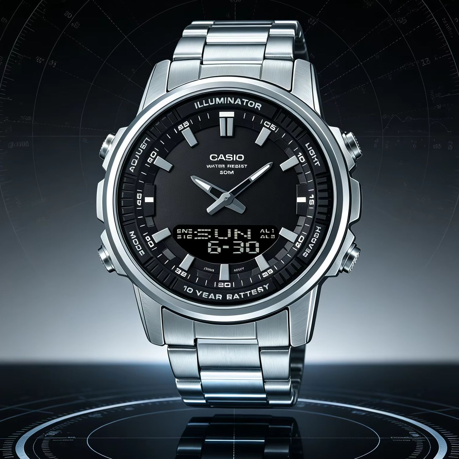 Casio AMW‑880D |   Reloj de ho - Smartwatch Casio Watches For Men reseña y precio