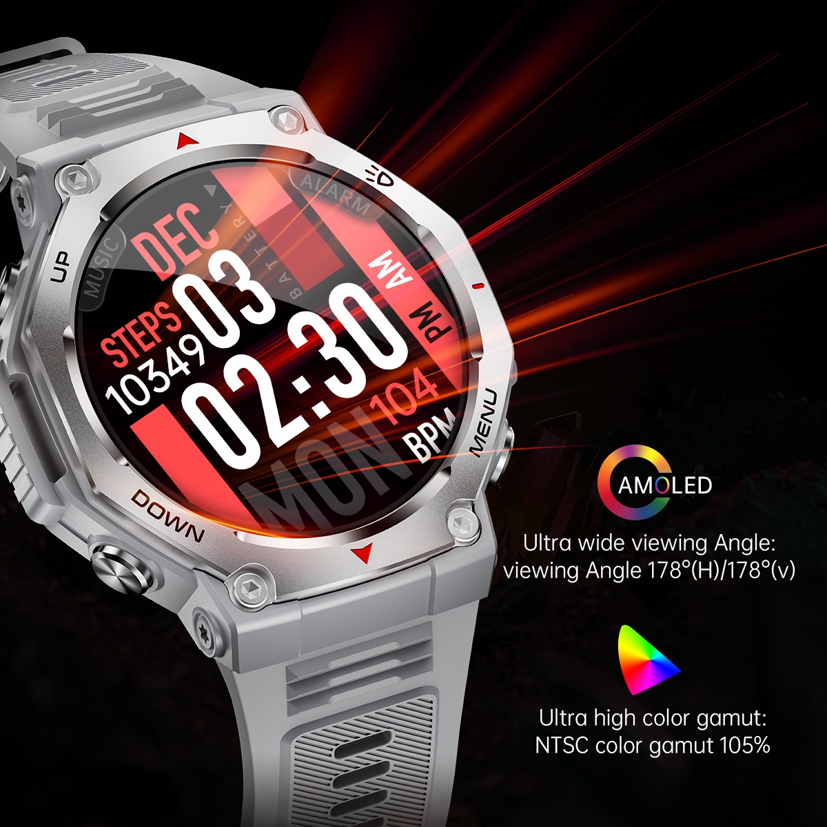 Reloj Inteligente VWAR T-Rex U - Watch Vs Amazfit reseña y precio