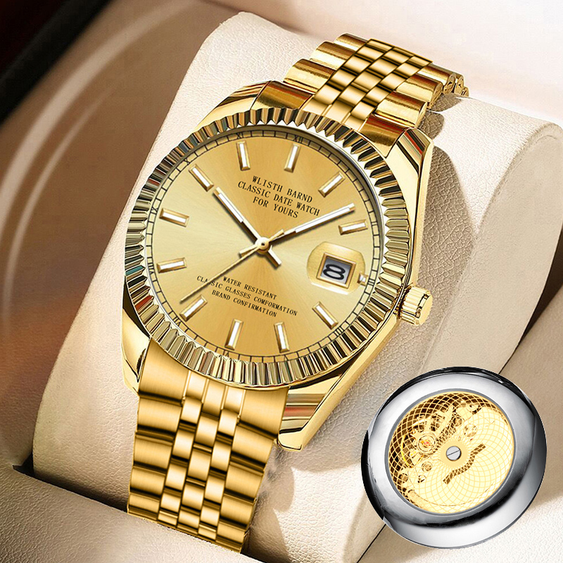 Reloj de pulsera de lujo para  - Smartwatch Watches Brands For Men reseña y precio