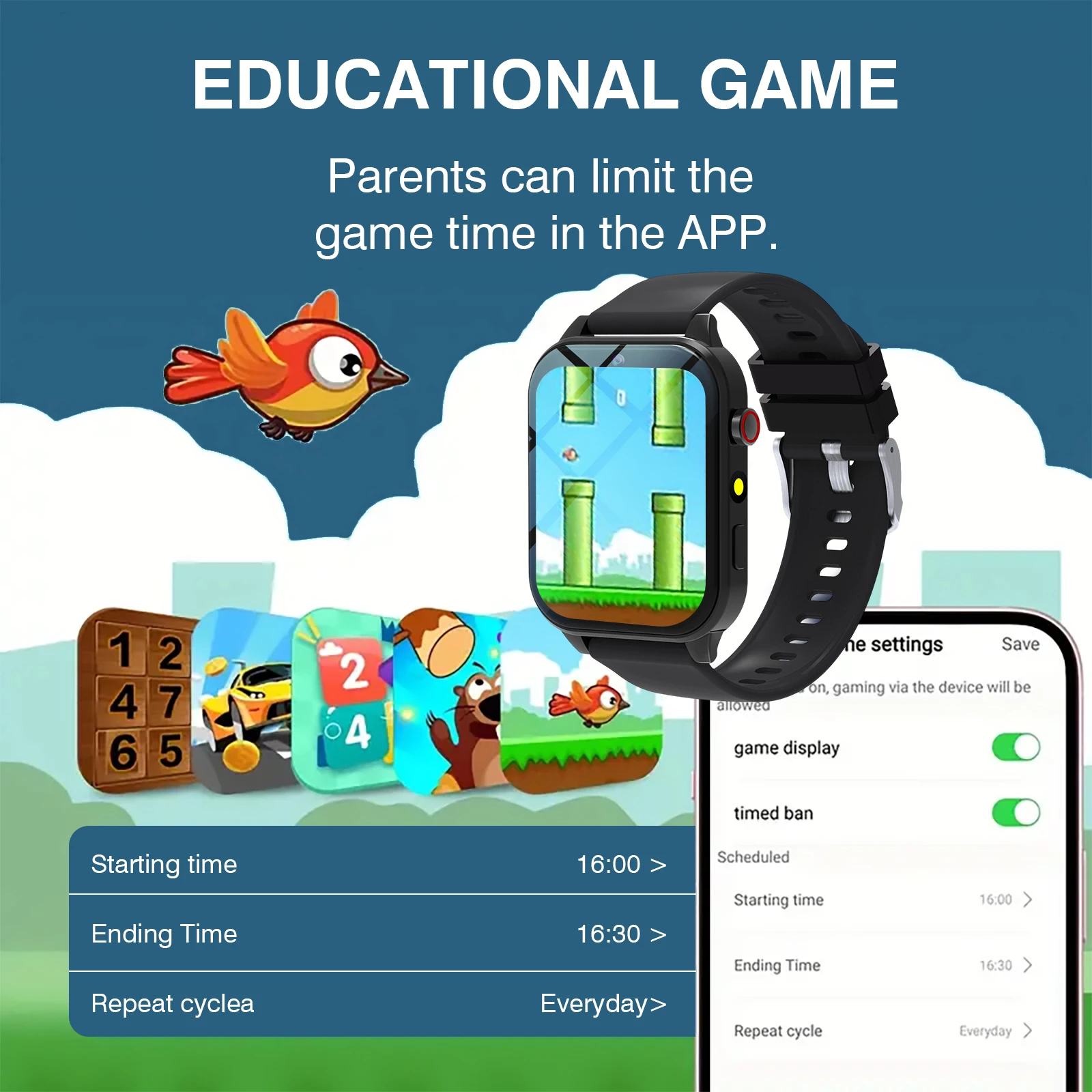 Reloj inteligente para niños,  - Smartwatch Watches Gift For Girls reseña y precio