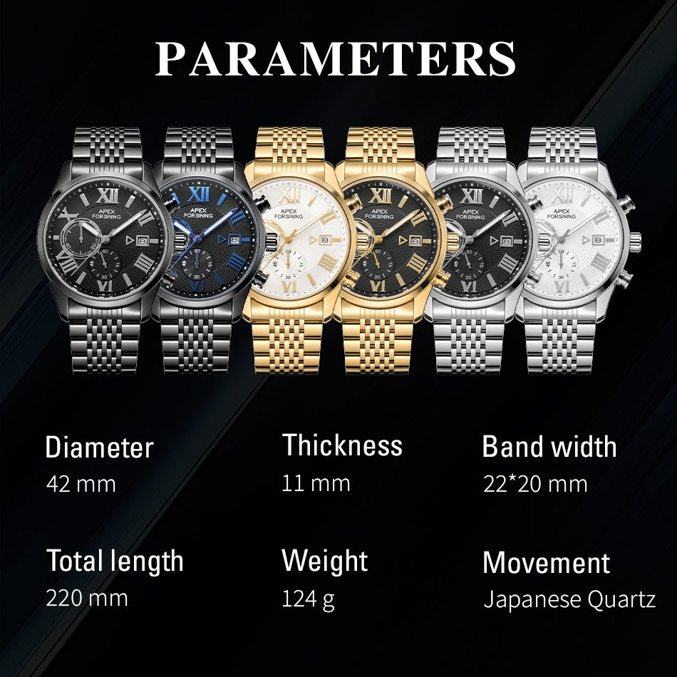 Forsining AF2502S Reloj de cua - Smartwatch Watches Brands For Men reseña y precio