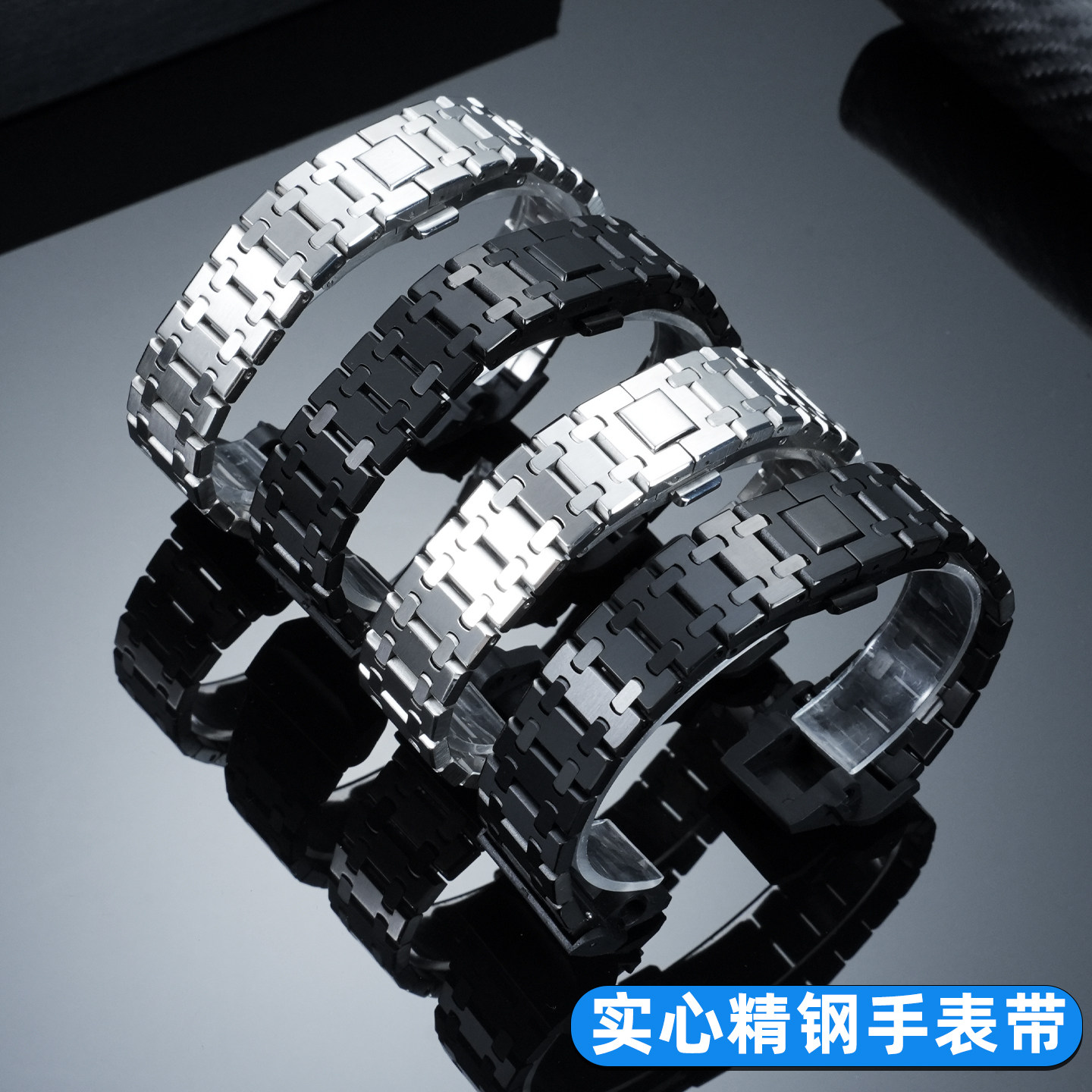 Correa de reloj de acero inoxi - Smartwatch Casio Watches For Men reseña y precio