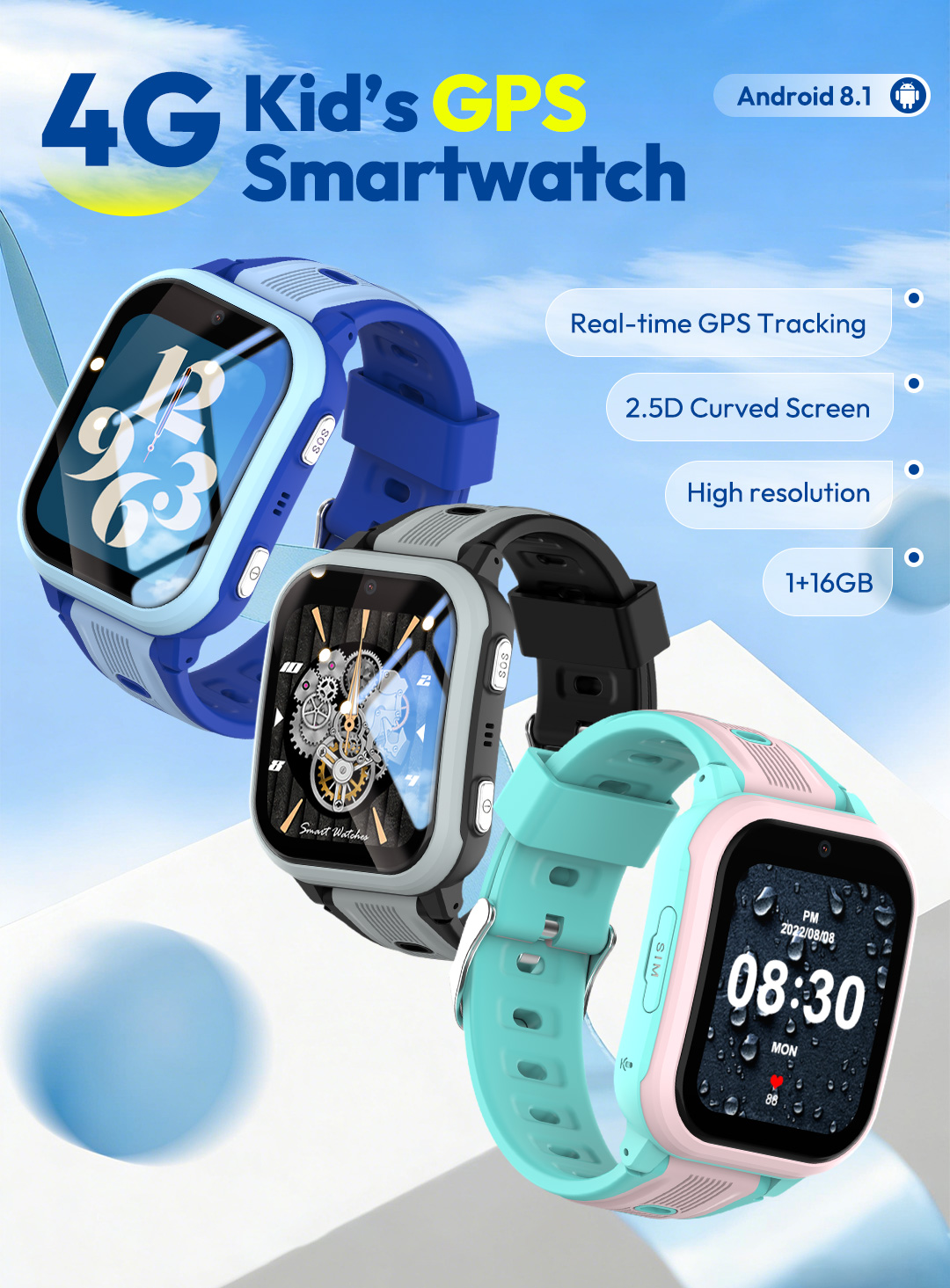 Reloj Inteligente KT41 - Reloj - Smartwatch Watches Gift For Girls reseña y precio
