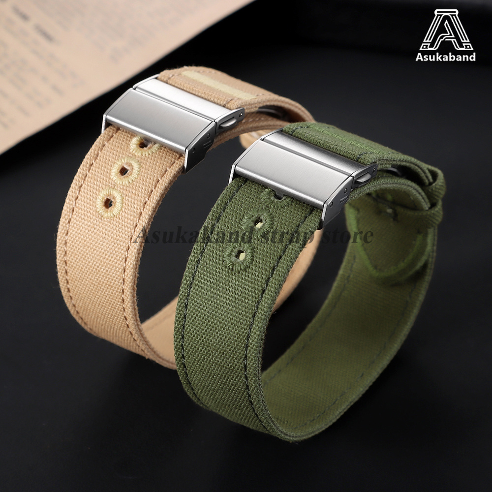 Correa de nailon de 20mm y 22m - Smartwatch Casio Watches For Men reseña y precio