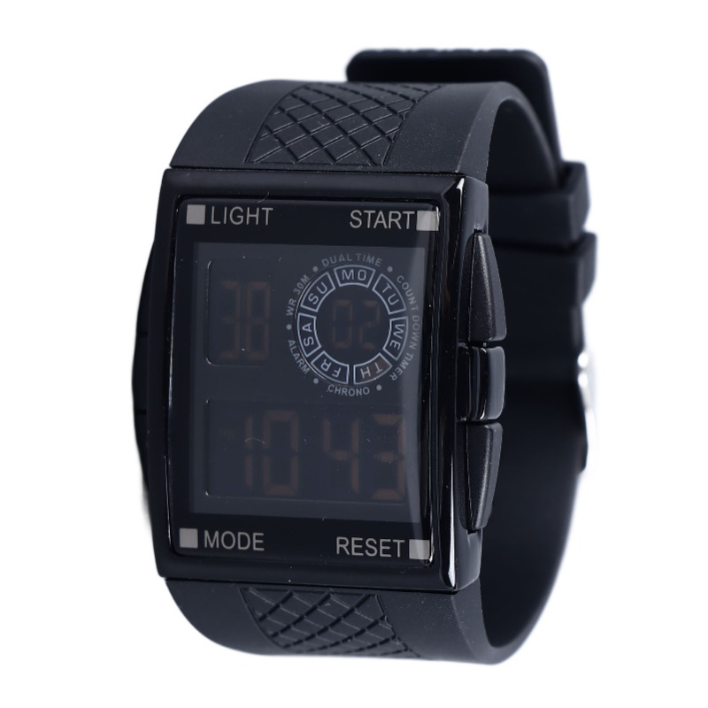 Reloj deportivo digital resist - Leather Watch Strap reseña y precio